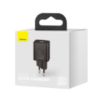 Сетевое зарядное устройство Baseus USB-C 20W (Черный)
