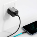 Сетевое зарядное устройство Baseus USB-C 20W (Черный)