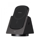 Настольная беспроводная зарядка Pitaka MagEZ Slider, съёмный Power Bank из арамидного плетения