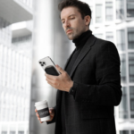 Настольная беспроводная зарядка Pitaka MagEZ Slider, съёмный Power Bank из арамидного плетения