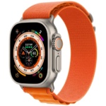 Часы Apple Watch Ultra GPS + Cellular 49 мм, титановый корпус, Alpine Оранжевого цвета, MNHA3 (S)