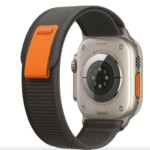 Ремешок для Apple Watch Ultra 49mm Trail Loop (M/L) Black/Gray