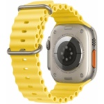 Часы Apple Watch Ultra GPS + Cellular 49 мм, титановый корпус, Ocean Желтого цвета MNH93
