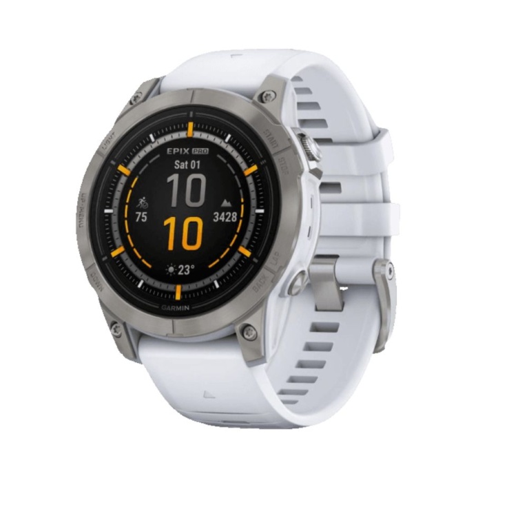 Умные часы Garmin EPIX Pro (Gen 2) Sapphire Edition 51 mm White 010-02804-11