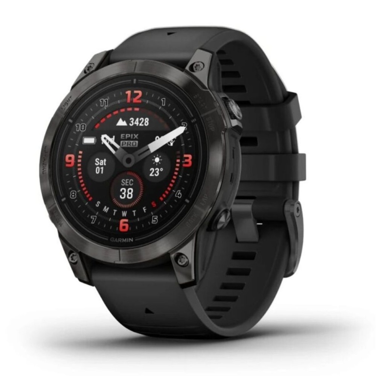 Умные часы Garmin Epix Pro (Gen 2) Sapphire Edition 47 mm Carbon Grey 010-02803-11