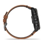 Умные часы Garmin Epix Pro (Gen 2) Sapphire Edition 51 mm Carbon Grey Brown 010-02804-30