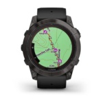 Умные часы Garmin Fenix 7X Pro Sapphire Solar Carbon Grey 010-02778-11
