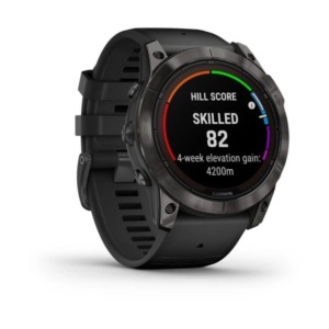 Умные часы Garmin Fenix 7X Pro Sapphire Solar Carbon Grey 010-02778-11