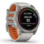 Умные часы Garmin Fenix 7X Pro Sapphire Solar Fog Gray Orange 010-02778-15