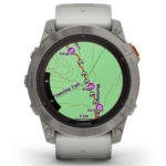 Умные часы Garmin Fenix 7X Pro Sapphire Solar Fog Gray Orange 010-02778-15