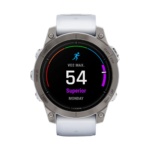 Умные часы Garmin Epix Pro (Gen 2) Sapphire 51mm White 010-02804-01