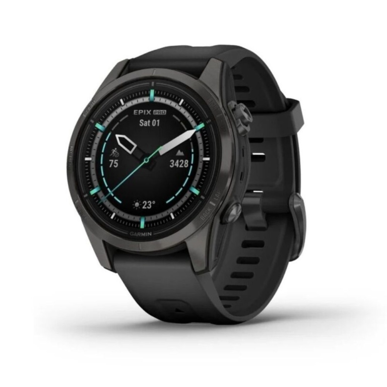 Умные часы Garmin Epix Pro (Gen 2) Sapphire Edition 42 mm Carbon Grey 010-02802-15