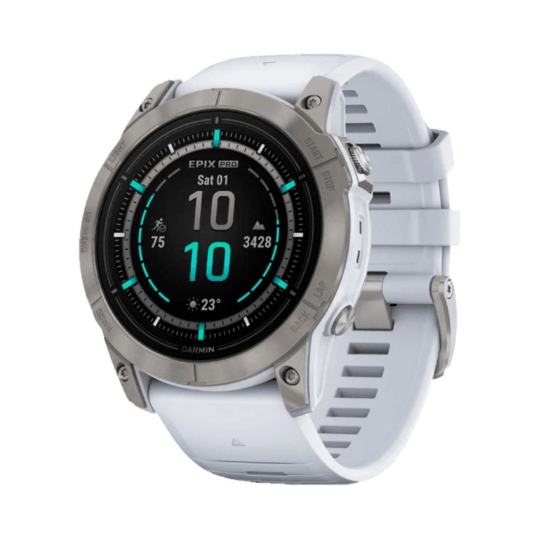Умные часы Garmin Epix Pro (Gen 2) Sapphire 51mm White 010-02804-01