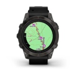 Умные часы Garmin EPIX Pro (Gen 2) Carbon Gray Black Leather Band 47mm 010-02803-30