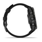 Умные часы Garmin EPIX Pro (Gen 2) Carbon Gray Black Leather Band 47mm 010-02803-30