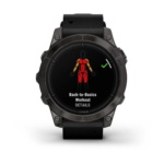 Умные часы Garmin EPIX Pro (Gen 2) Carbon Gray Black Leather Band 47mm 010-02803-30