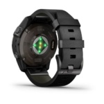 Умные часы Garmin EPIX Pro (Gen 2) Carbon Gray Black Leather Band 47mm 010-02803-30