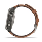 Умные часы Garmin Fenix 7 Pro Sapphire Solar Titanium Grey Brown 010-02777-30