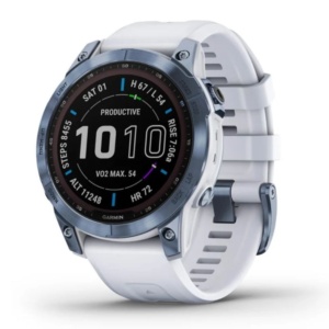 Умные часы Garmin Fenix 7 Sapphire Solar Mineral Blue 010-02540-25