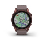 Умные часы Garmin Fenix 7S Sapphire Solar Dark Bronze 010-02539-29