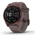Умные часы Garmin Fenix 7S Sapphire Solar Dark Bronze 010-02539-29