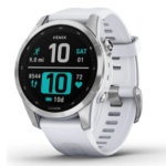 Умные часы Garmin Fenix 7S Silver Whitestone Band 010-02539-03