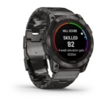 Умные часы Garmin FENiX 7X Pro Sapphire Solar Carbon Gray Titanium Band  010-02778-30