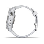 Умные часы Garmin Fenix 7S Silver Whitestone Band 010-02539-03