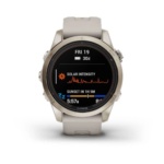 Умные часы Garmin Fenix 7S Pro Sapphire Solar Soft Gold 010-02776-15
