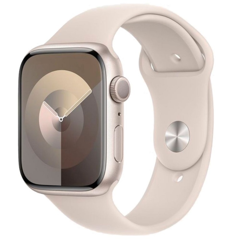 Часы Apple Watch S9 41mm Starlight Aluminium S/M