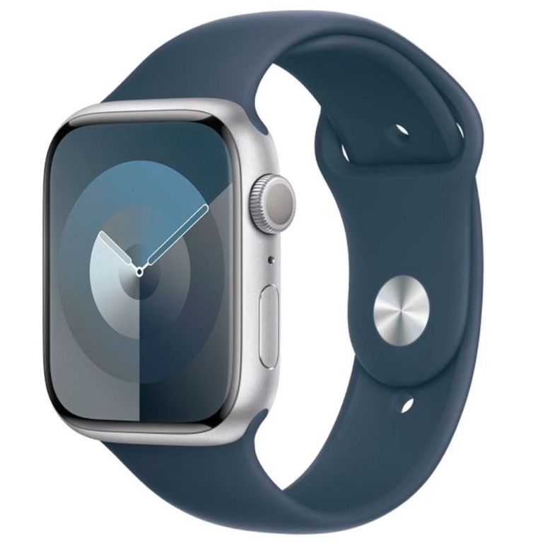 Часы Apple Watch S9 41mm Silver Aluminium/White M/L
