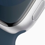 Часы Apple Watch S9 45mm Silver Aluminium/White S/M