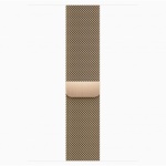 Apple Watch Series 9 41mm, Gold Stainless Steel, Milanese Loop