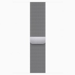 Apple Watch Series 9 41mm, Silver Stainless Steel, Milanese Loop