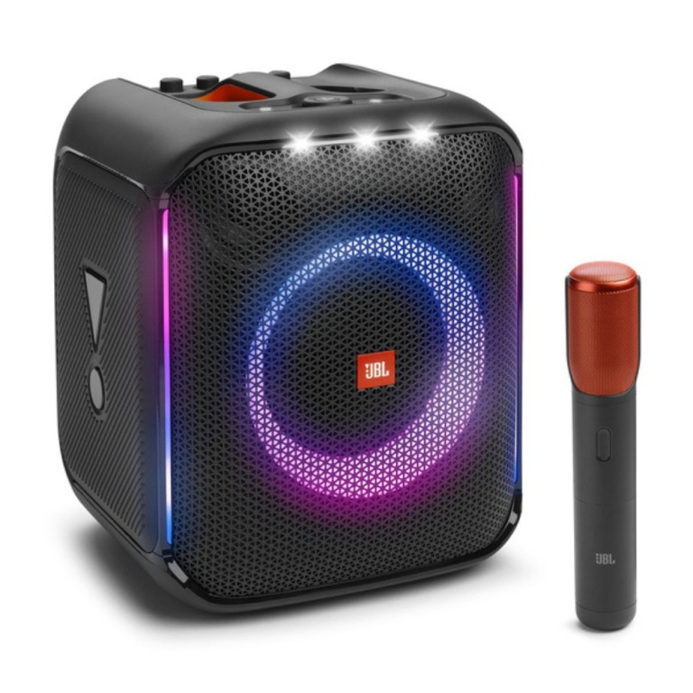 Портативная акустика JBL PartyBox Encore Essential с микрофоном, черный