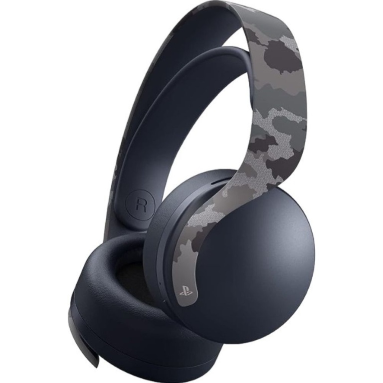 Беспроводные наушники Sony PULSE 3D для PS5, Серый камуфляж
