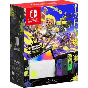 Игровая приставка Nintendo Switch OLED 64GB, Splatoon