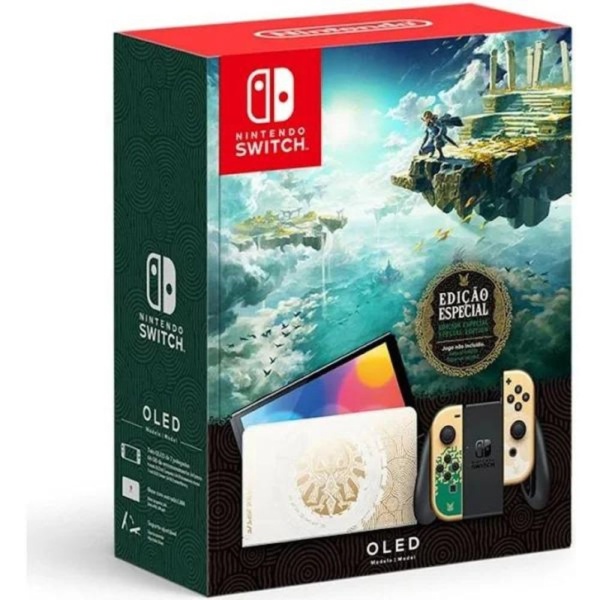 Игровая приставка Nintendo Switch OLED 64GB, Zelda