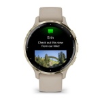 Часы Garmin Venu 3S Soft Gold French Silicon Gray 010-02785-02