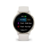 Часы Garmin Vivoactive 5 Cream Gold Ivory 010-02862-11
