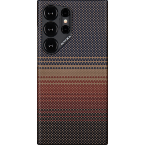 Чехол Pitaka Fusion Weaving MagEZ 4 Samsung Galaxy S24 Ultra, Sunset