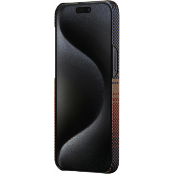 Чехол Pitaka Fusion Weaving MagEZ 5 для iPhone 15 Pro Max, Sunset