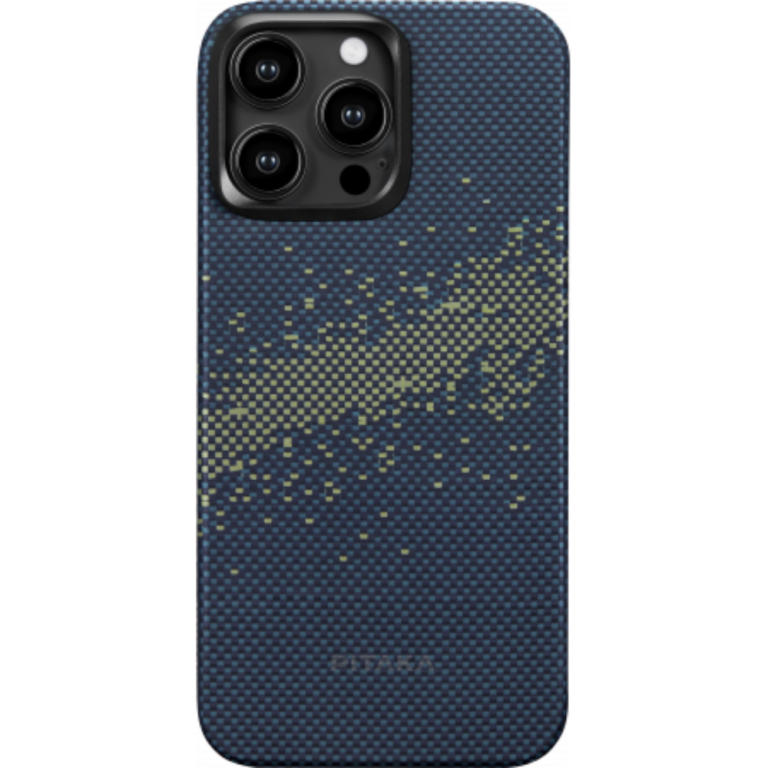 Чехол Pitaka StarPeak MagEZ 4 для iPhone 15 Pro Max, Milky Way Galaxy, кевлар