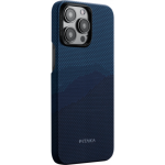 Чехол Pitaka StarPeak MagEZ 4 для iPhone 15 Pro, Over The Horizon, кевлар