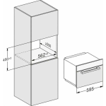 Микроволновая печь встраиваемая Miele M7244TC OBSW, черный