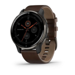 Умные часы Garmin Venu 2 Plus Black  Leather Band 010-02496-15