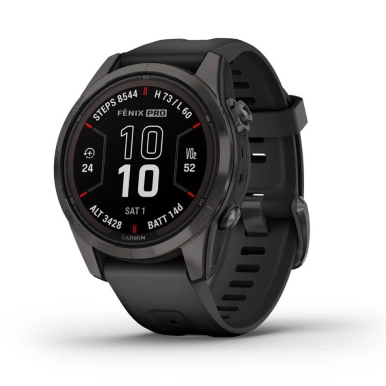 Умные часы Garmin FENIX 7S Pro Sapphire Solar Carbon Gray 010-02776-11