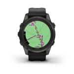 Умные часы Garmin FENIX 7S Pro Sapphire Solar Carbon Gray 010-02776-11