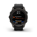 Умные часы Garmin FENIX 7S Pro Sapphire Solar Carbon Gray 010-02776-11