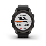 Умные часы Garmin FENIX 7S Pro Sapphire Solar Carbon Gray 010-02776-11